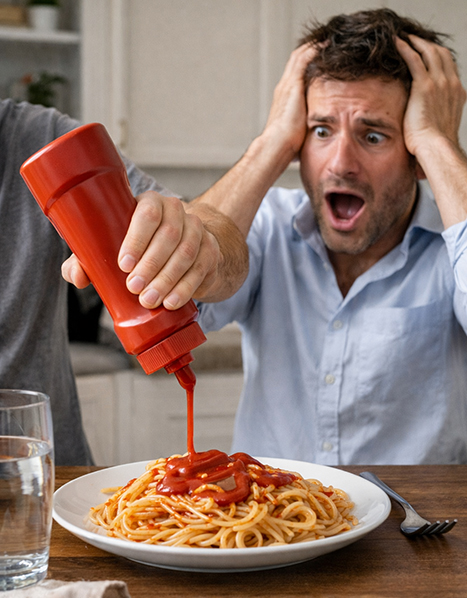 ketchup pasta blog